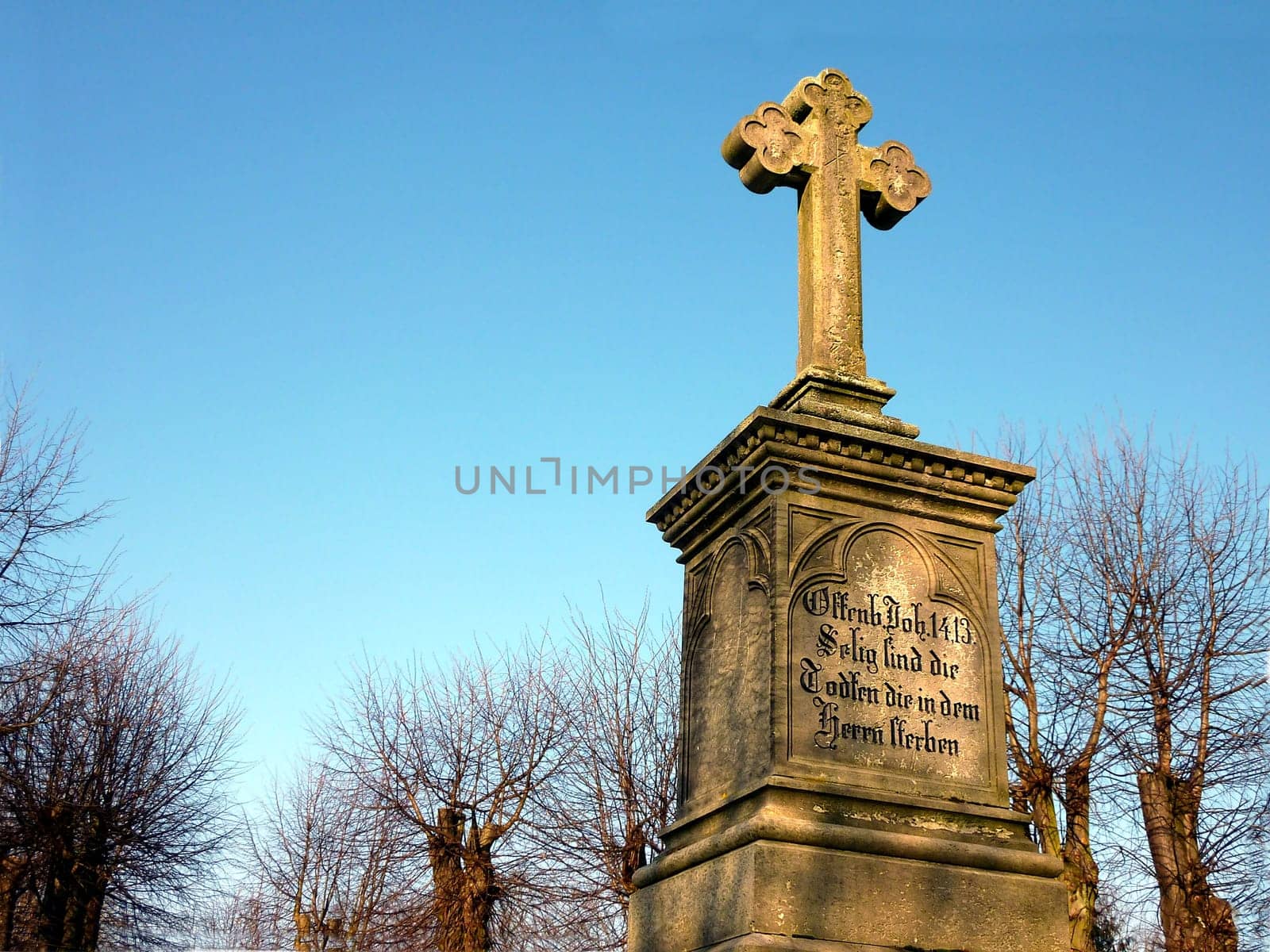 Memorial with Cross