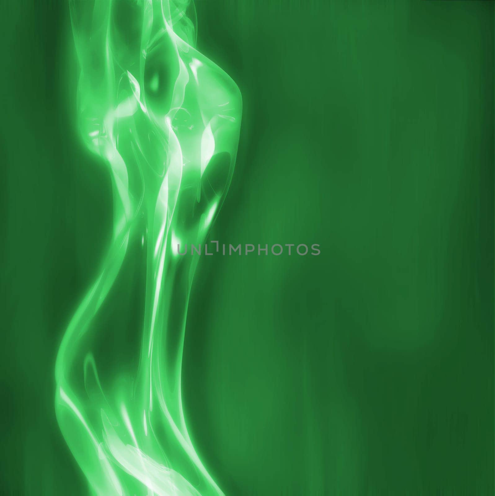 excellent abstract art image depicting  glowing female body nature theme
