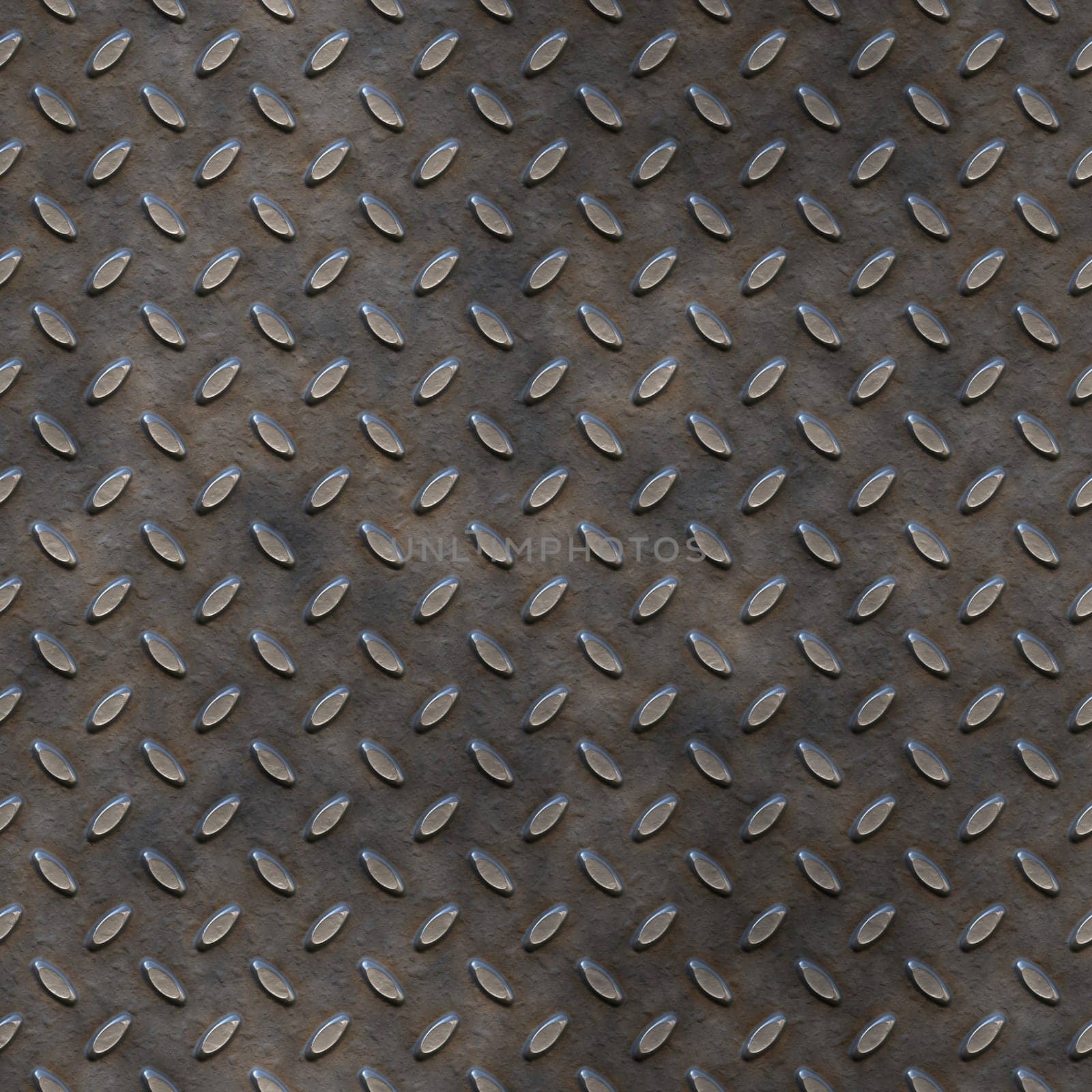a large image of worn and dirty tread plate