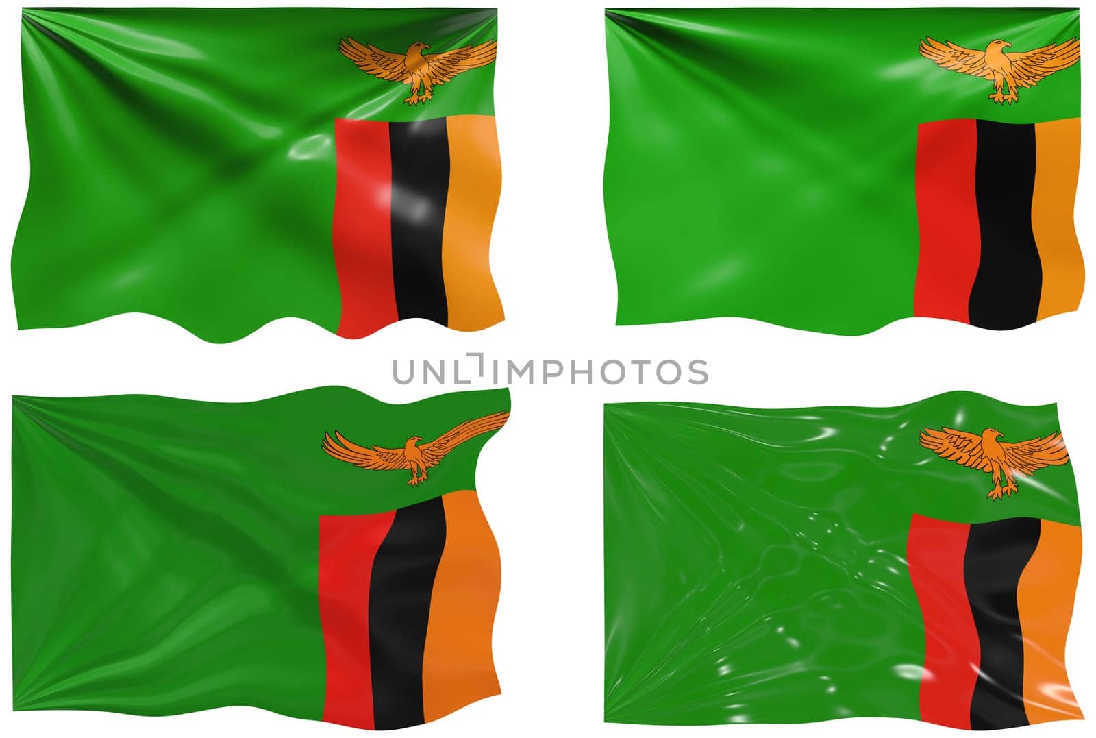 Great Image of the Flag of Zambia