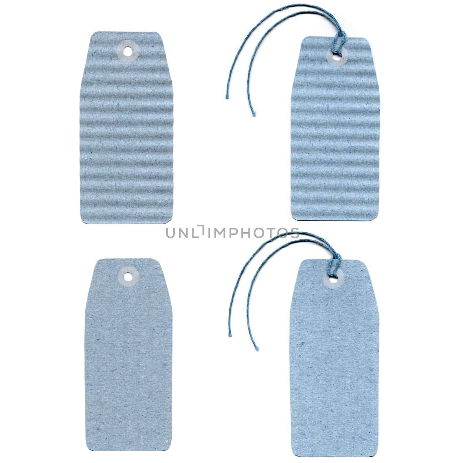 A paper tag or label or sticker