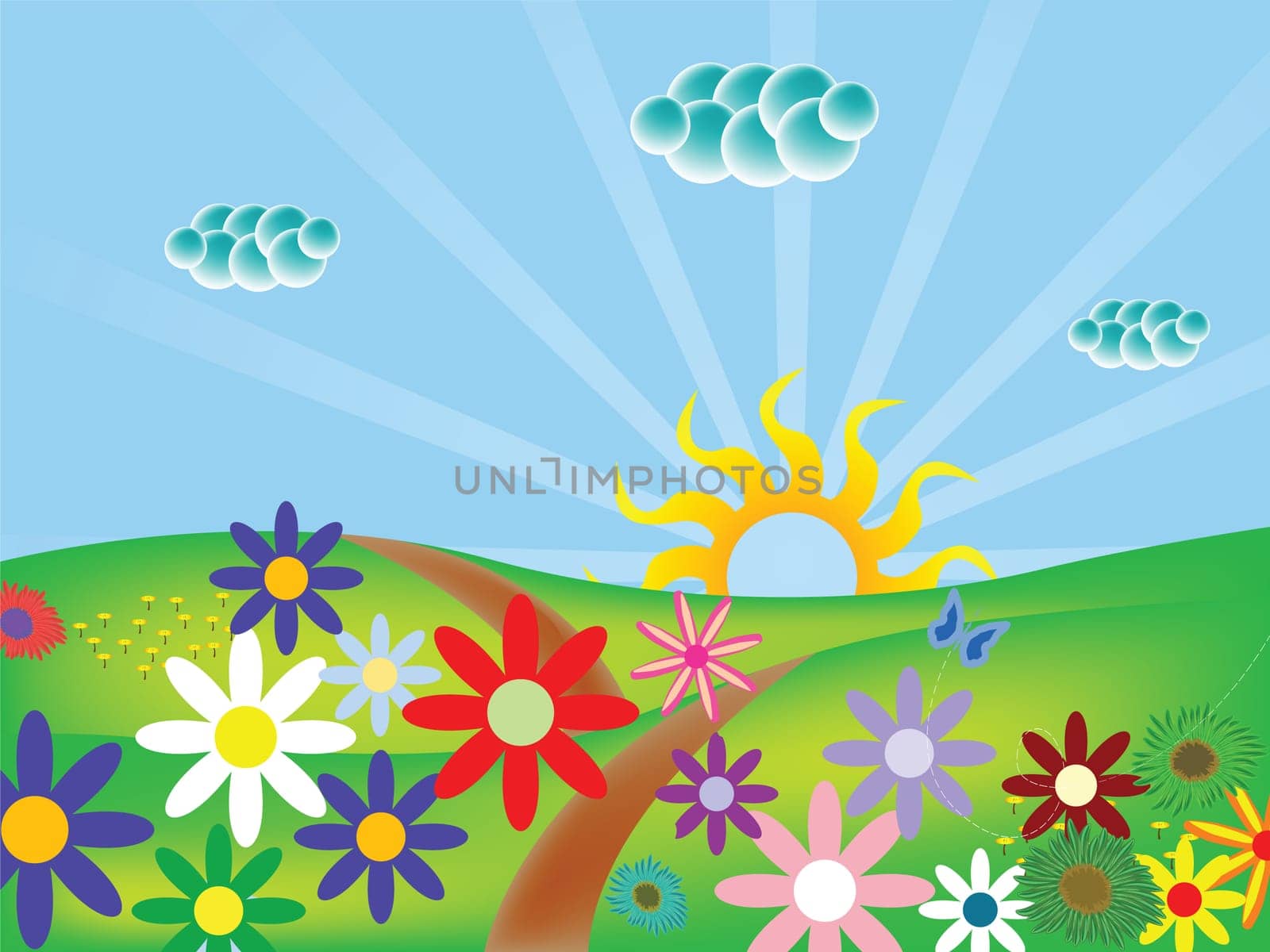 spring landscape