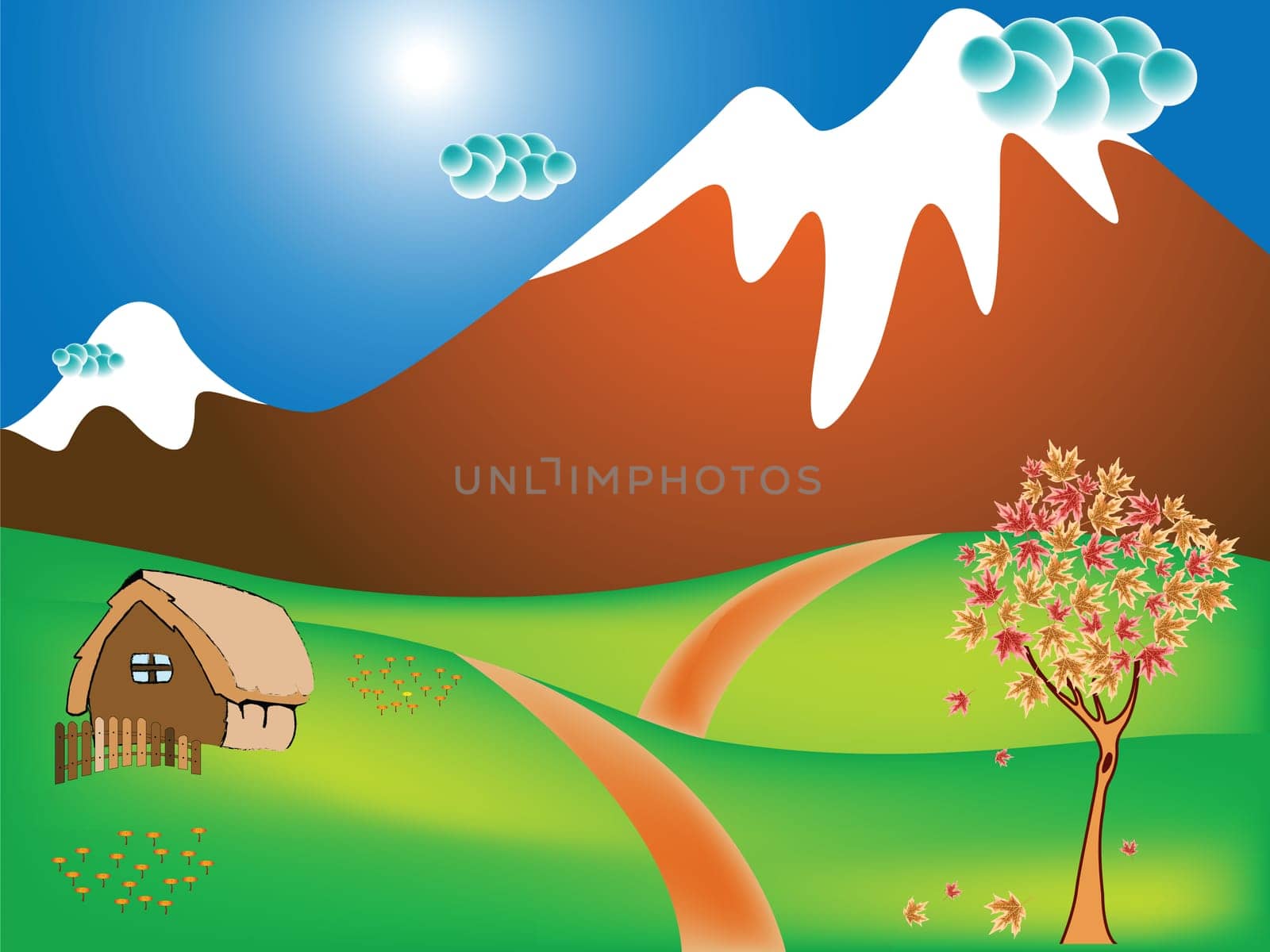 autumn ladscape