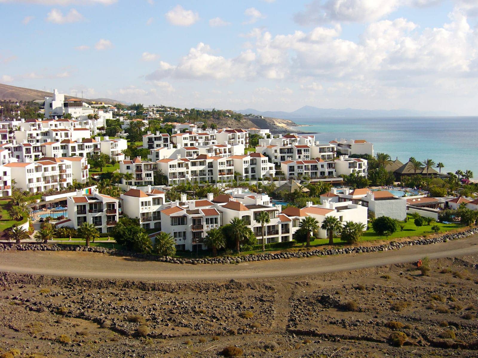 View of the sea
