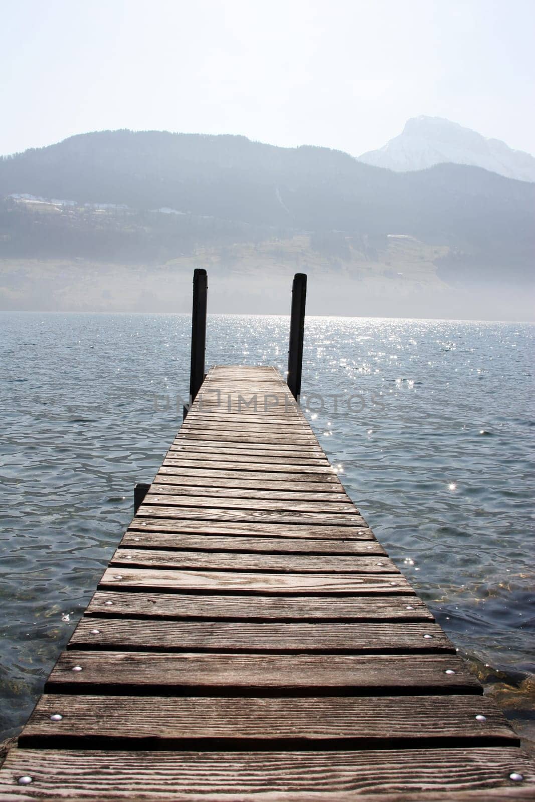a jetty on Lake Lucerne