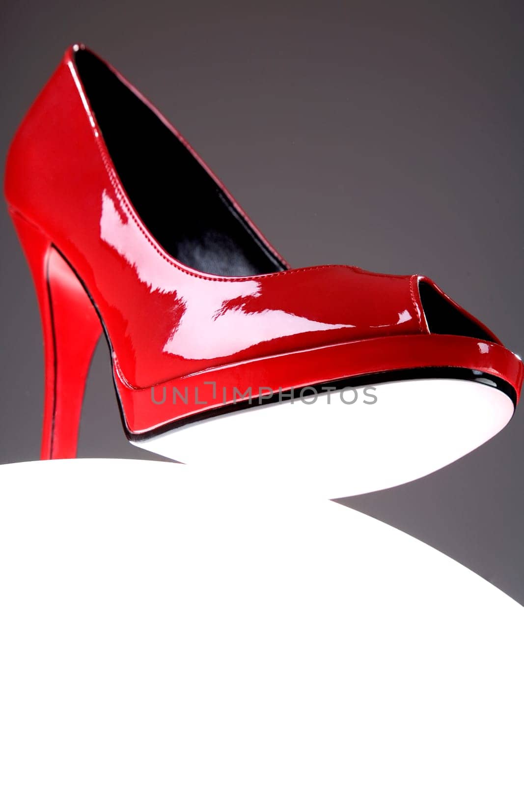 red shoe