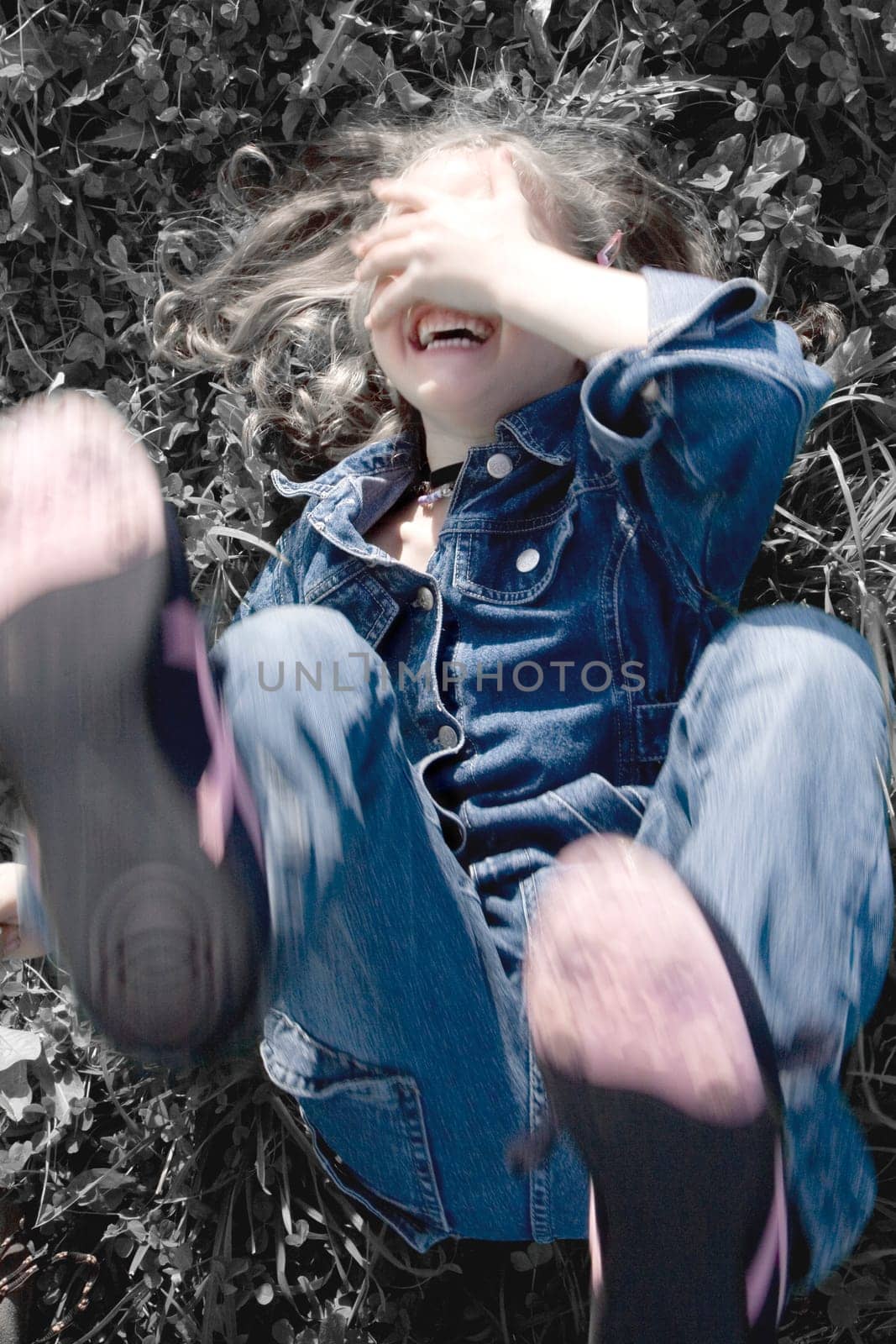 Child is happy