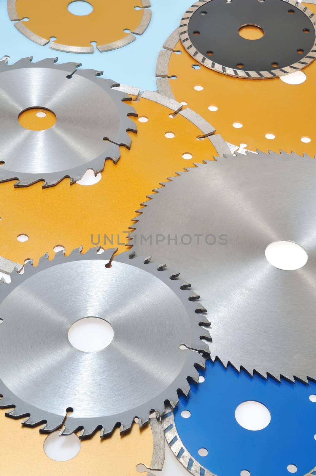 Collection of circular saw blades
