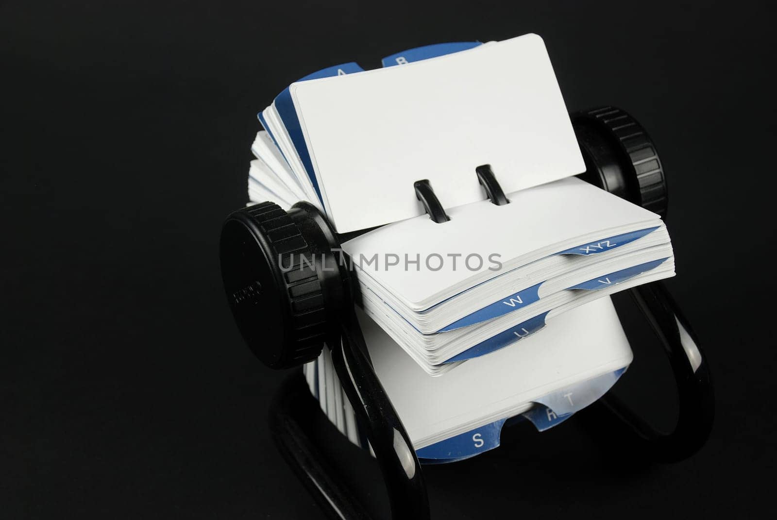 Stock pictures of a rodolex tool for business on black background