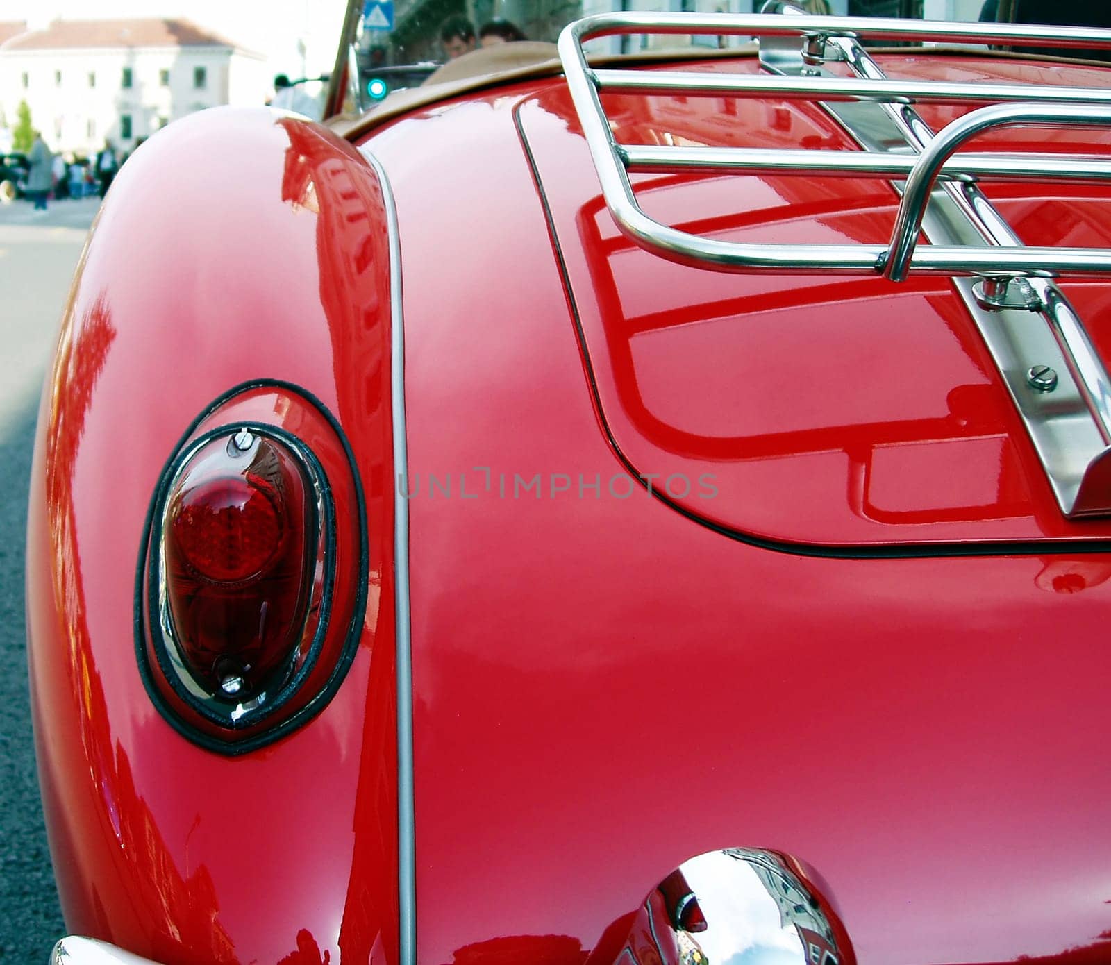 Vintage sport car MGA