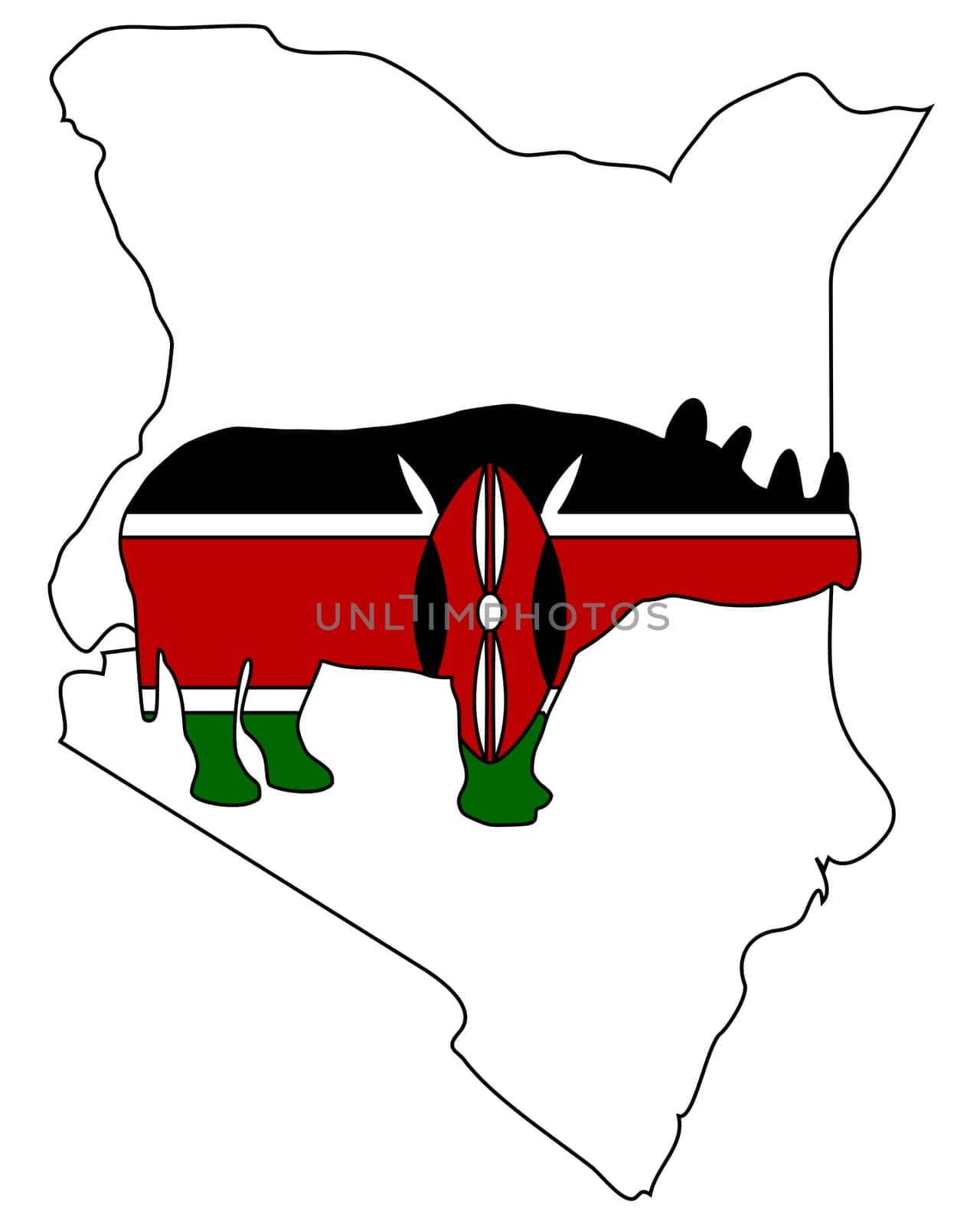 Kenya Black Rhino