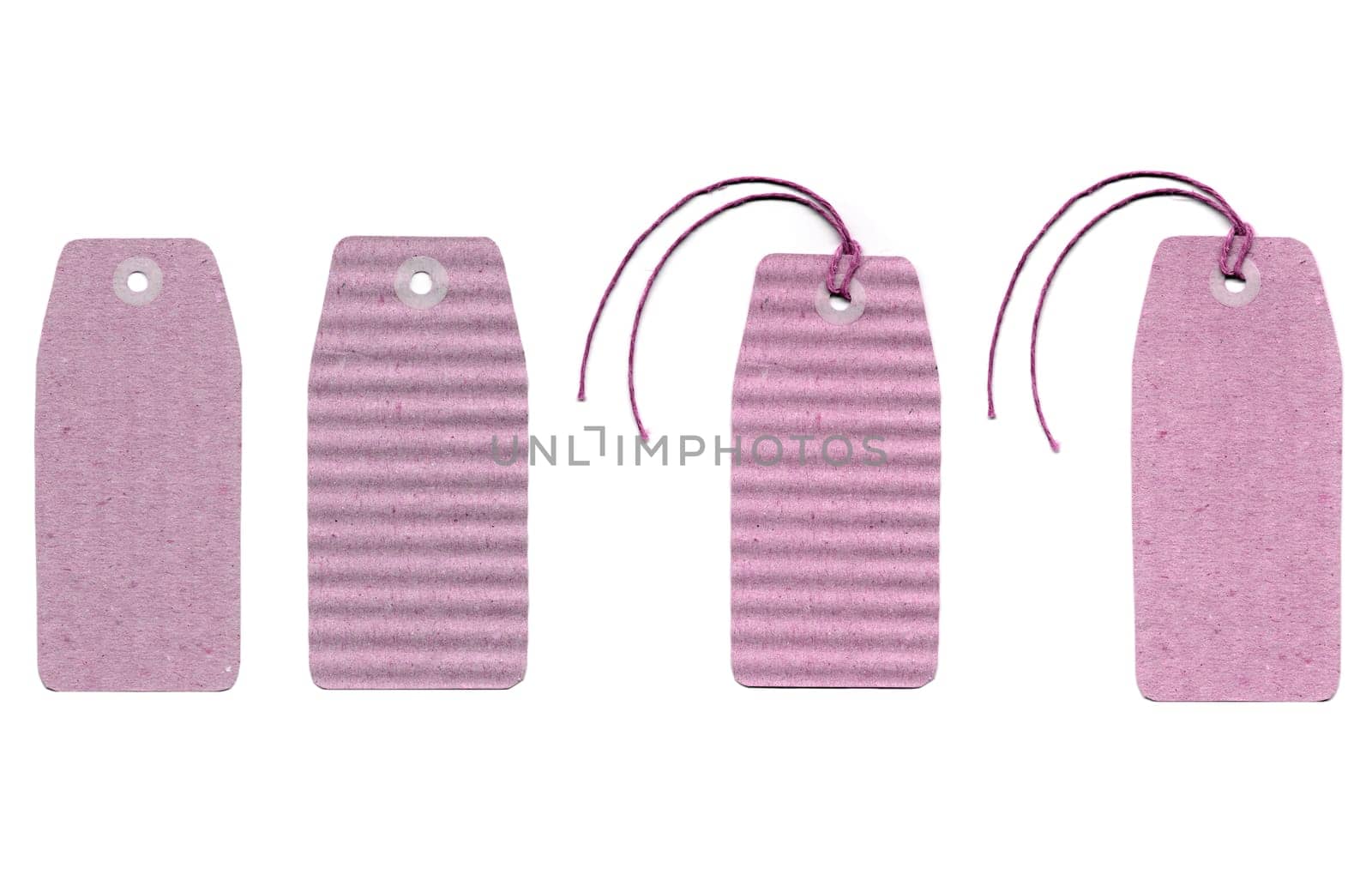 A paper tag or label or sticker