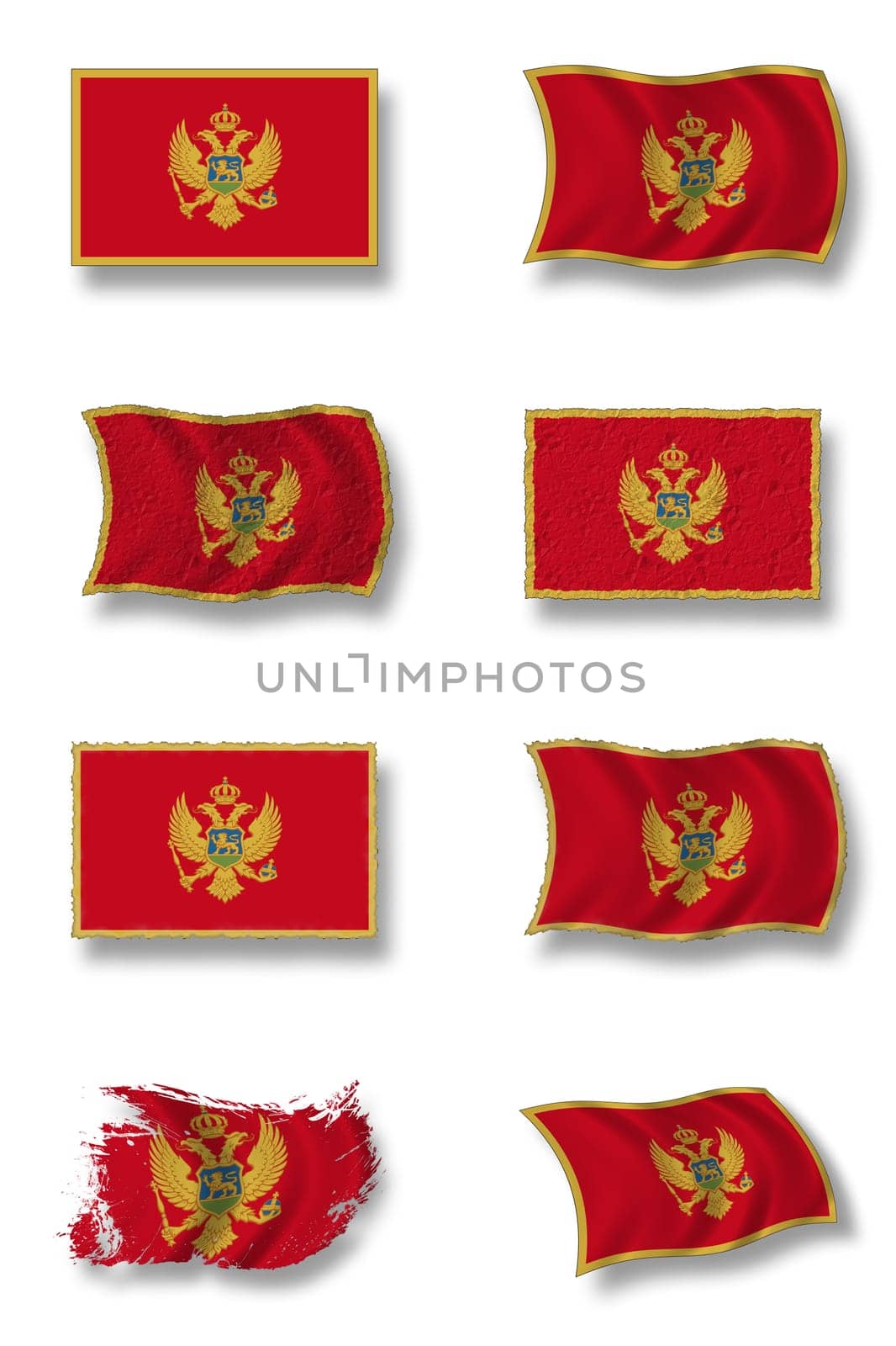 Flag of Montenegro