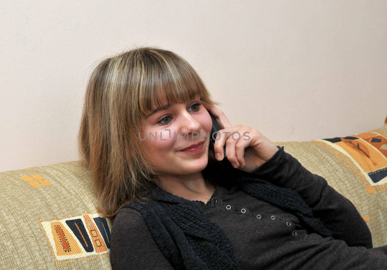 Girl on the phone