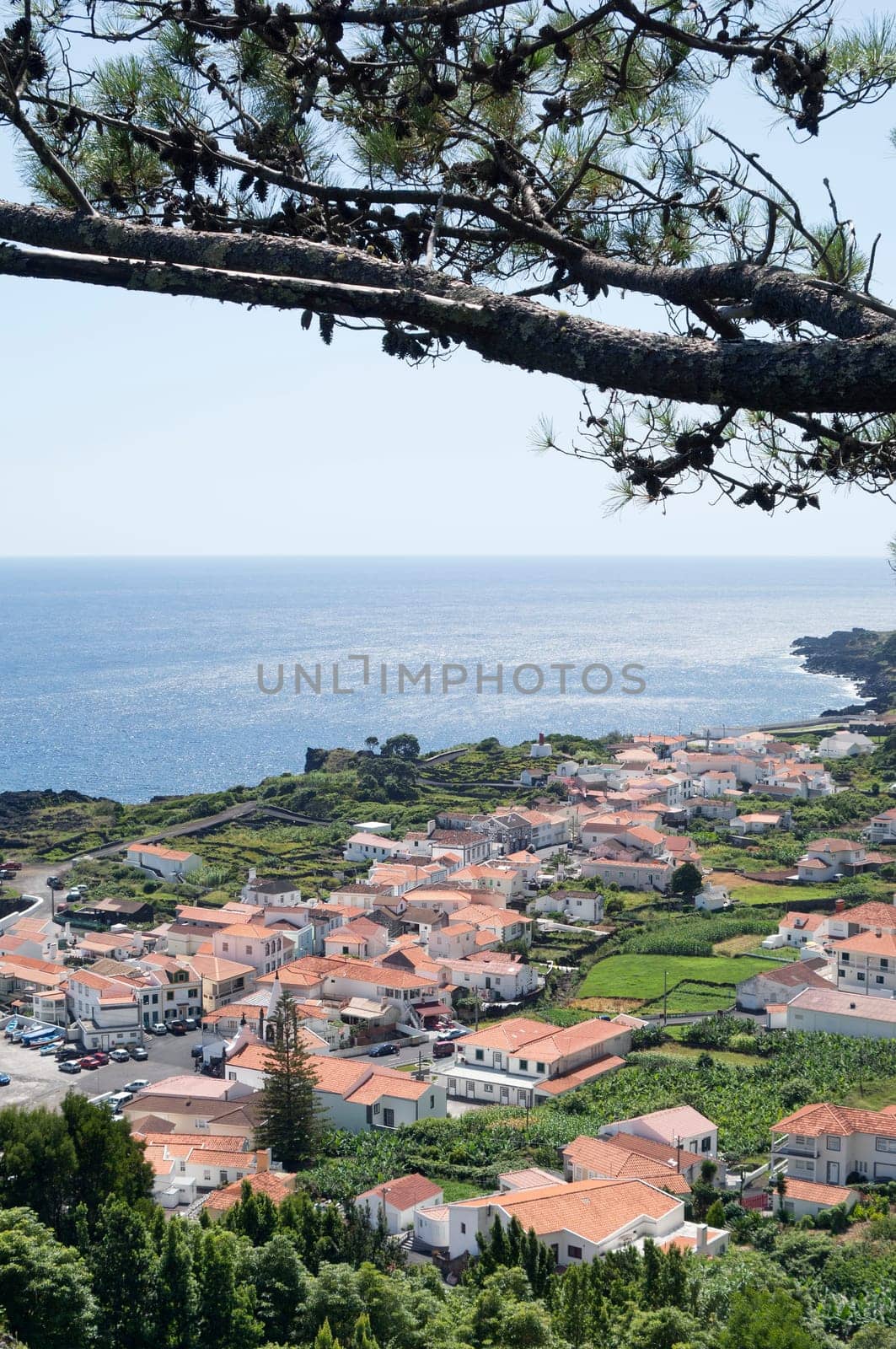 Small village of Ribeiras in Pico island, Azores