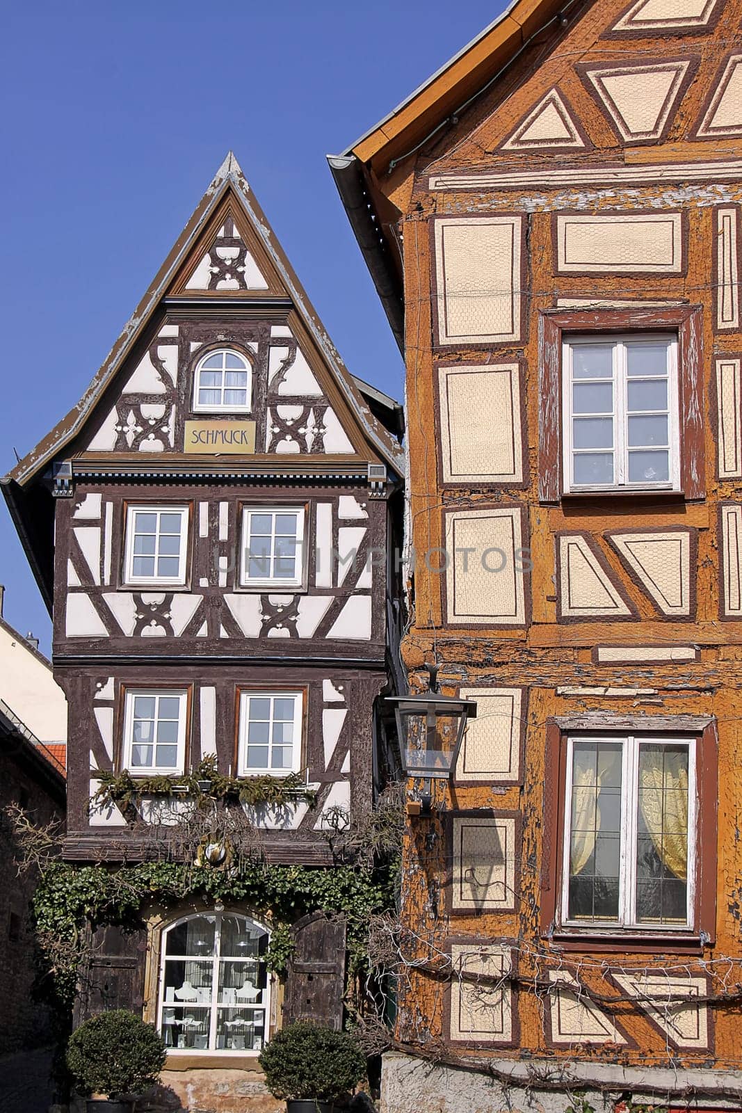 Half-timbered houses in Bad Wimpfen