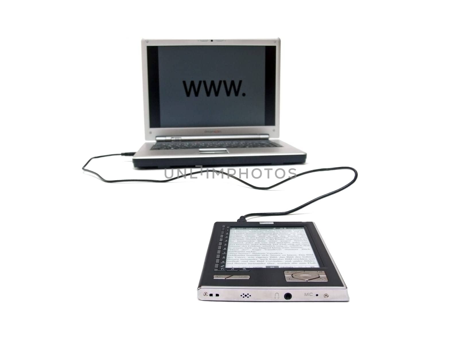 an eBook reader