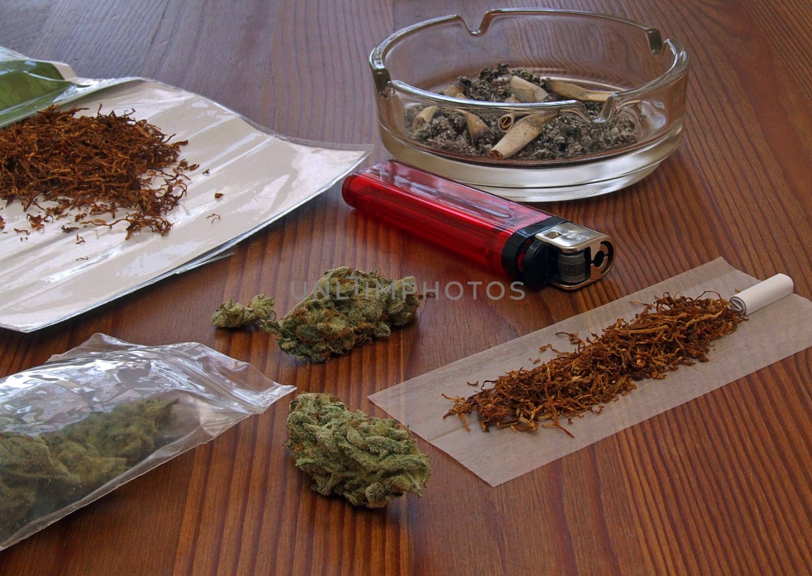 some marijuana