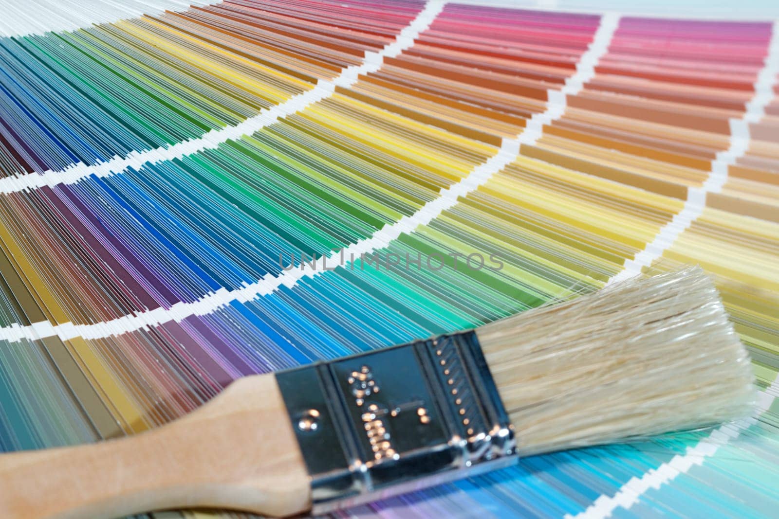 Paint swatches for selecting color for a home imporvement project