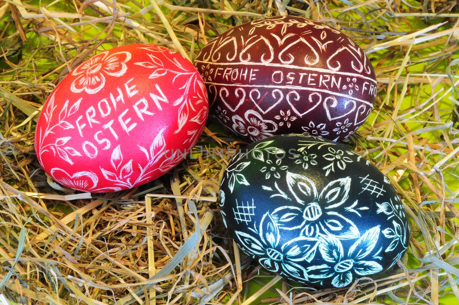 painted Easter eggs