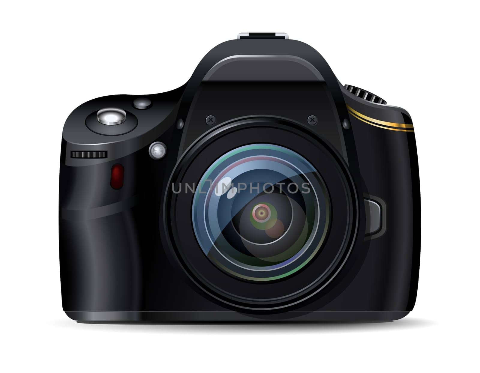 Modern digital reflex camera, original design
