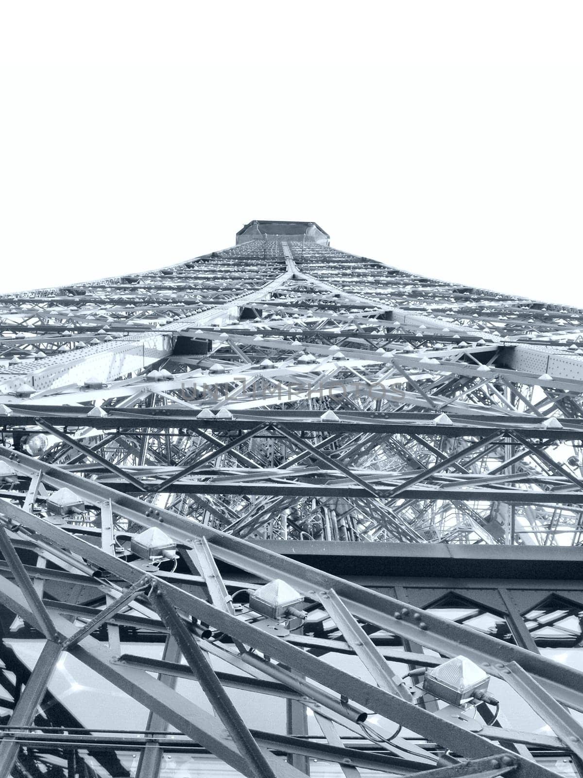 The Eiffel Tower (Tour Eiffel) in Paris, France - high dynamic range HDR