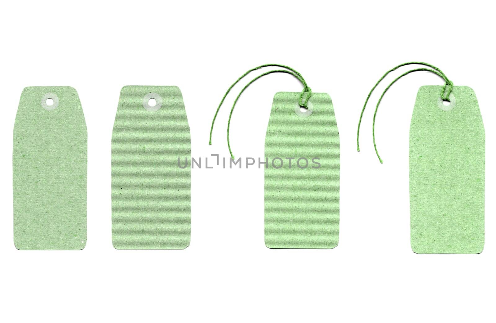 A paper tag or label or sticker