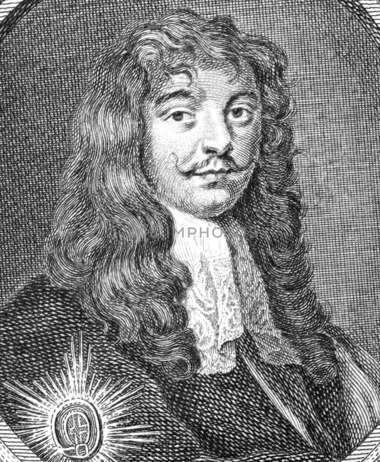 Henry Bennet, 1st Earl of Arlington (1618-1685) on engraving from the 1700s. English statesman.