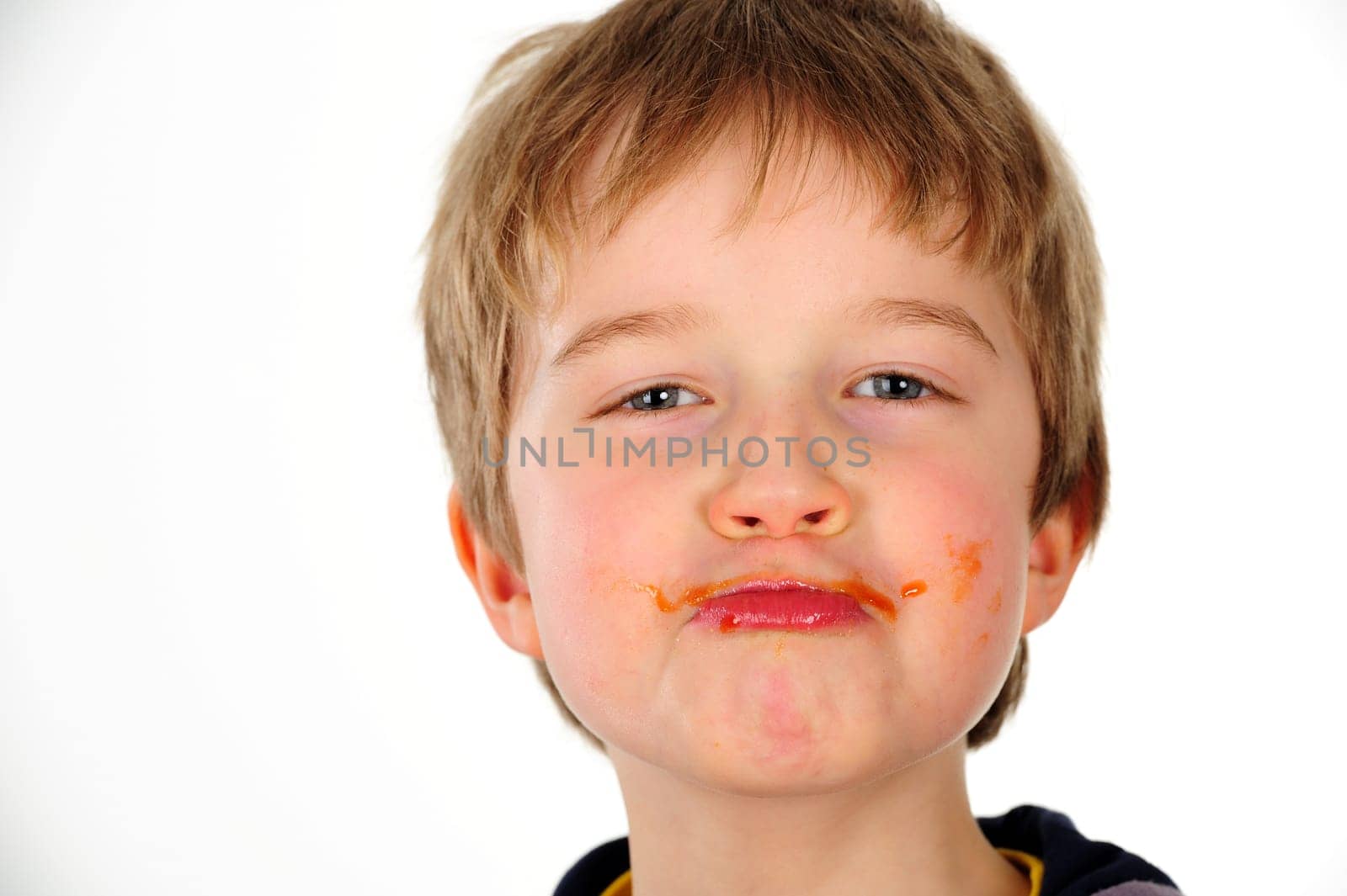 boy with jam-beard