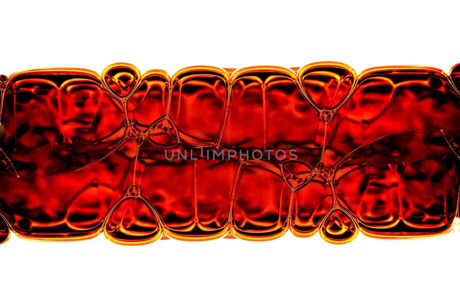 Abstract image of the water bubbles - froth