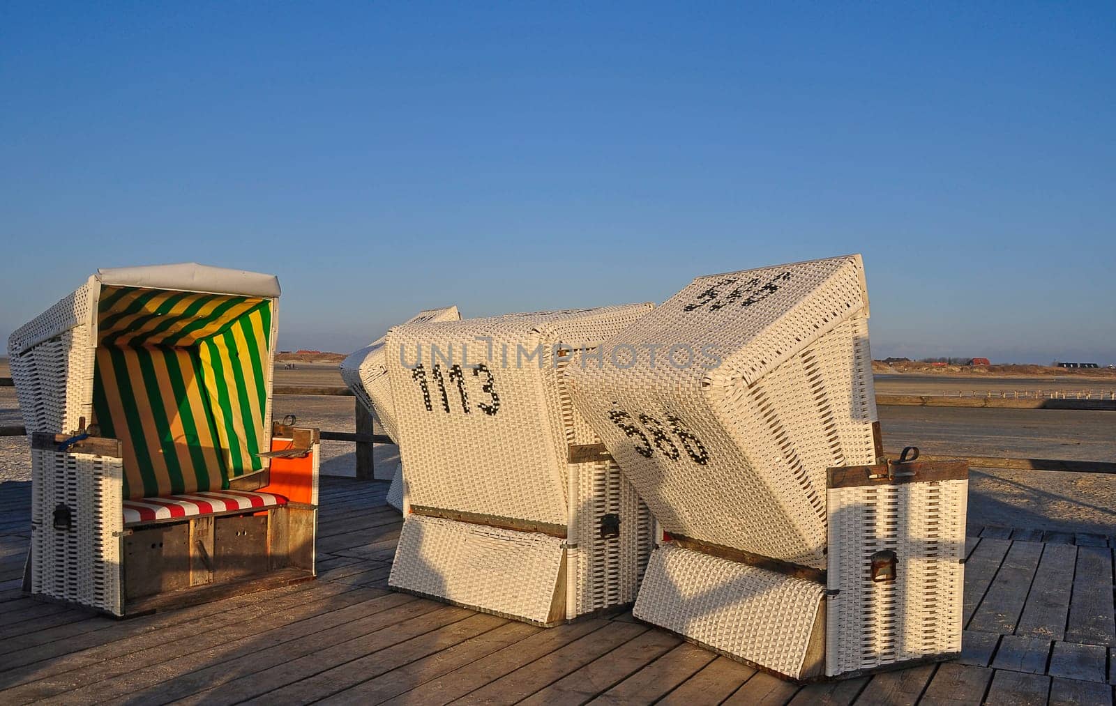 Beach chairs