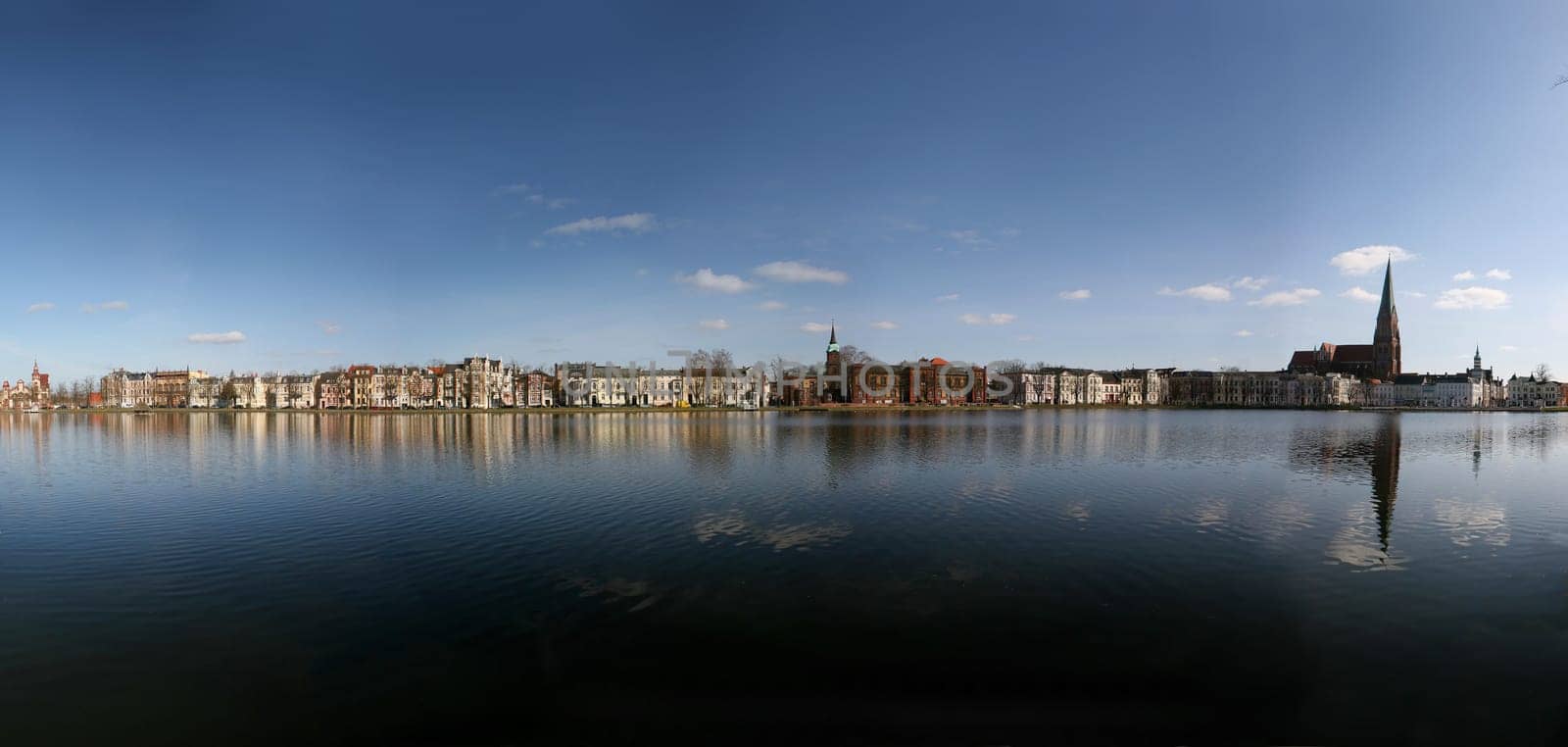 Panorama from the Schwerin Pfaffenteich