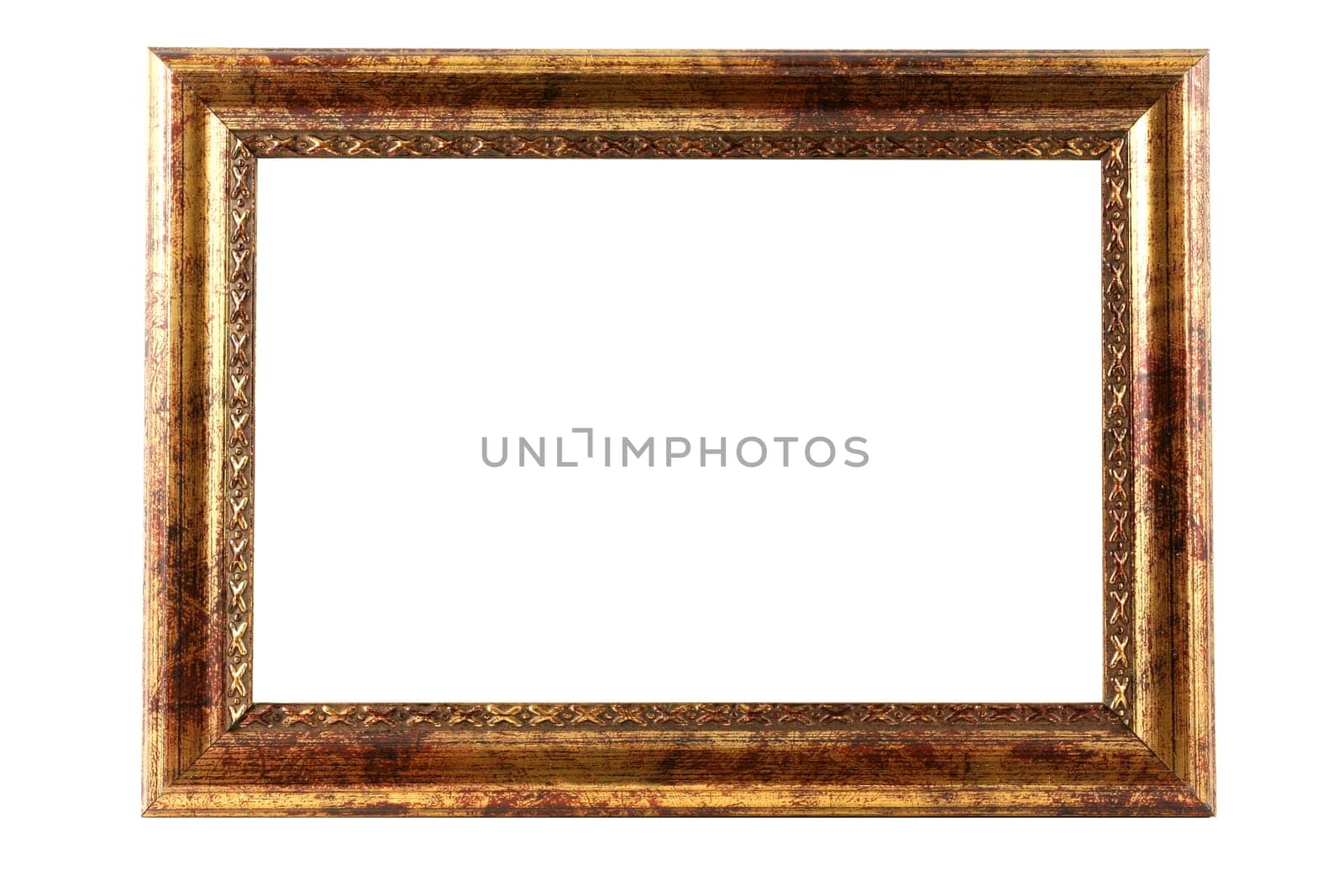 A Isolated Empty picture frame