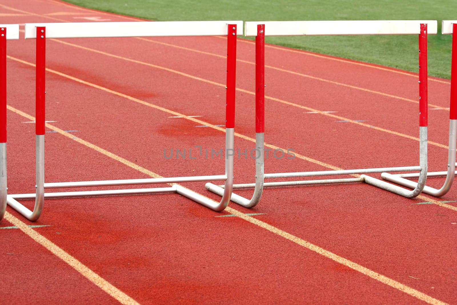 A track competiton hurdle