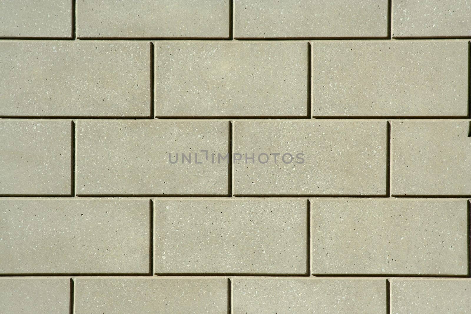 A concrete block wall background