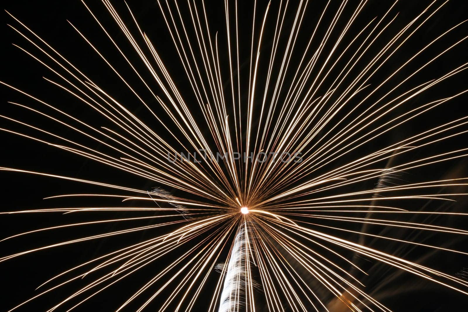 an image of exploding fireworks at night.