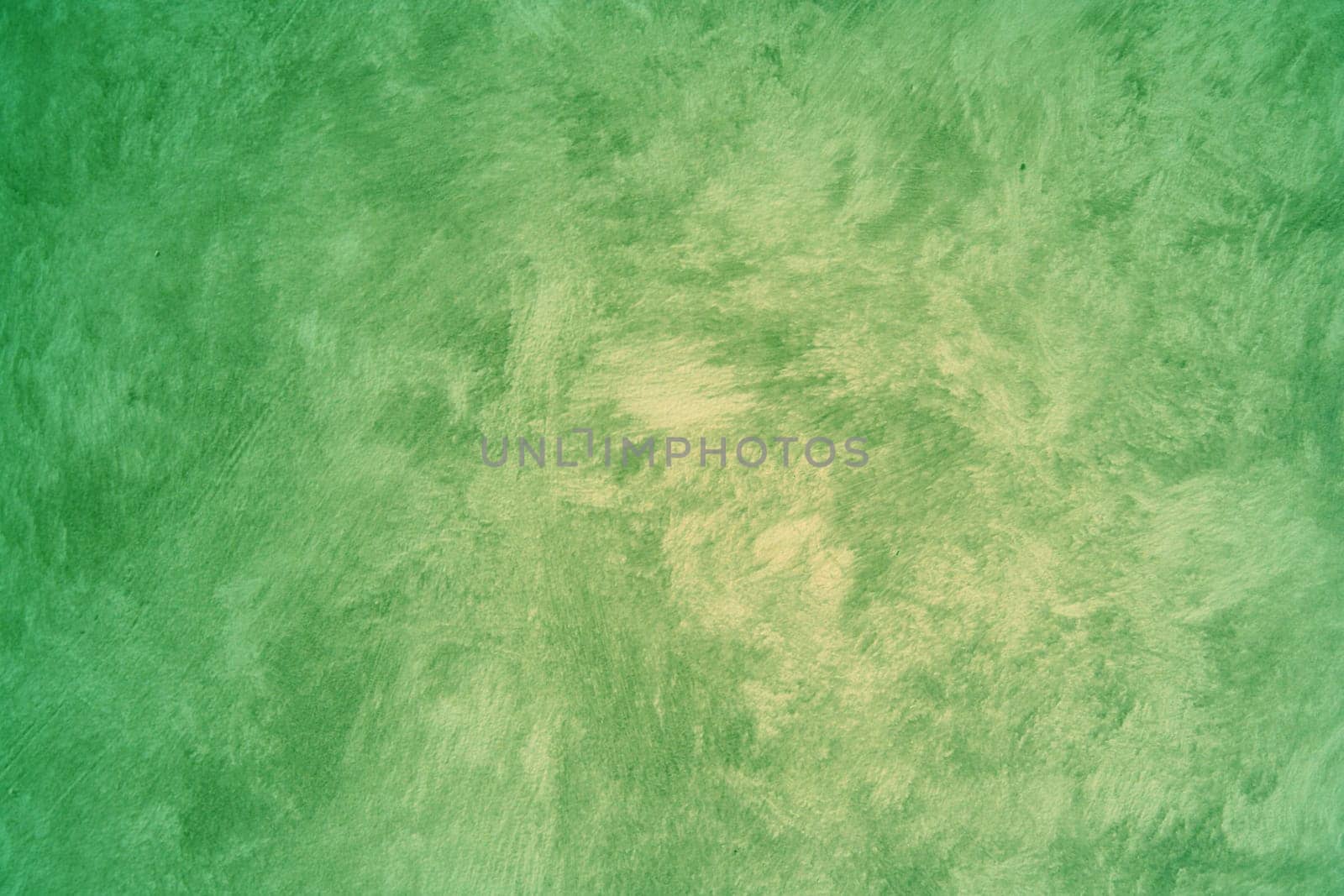 a Green Faux Painted wall