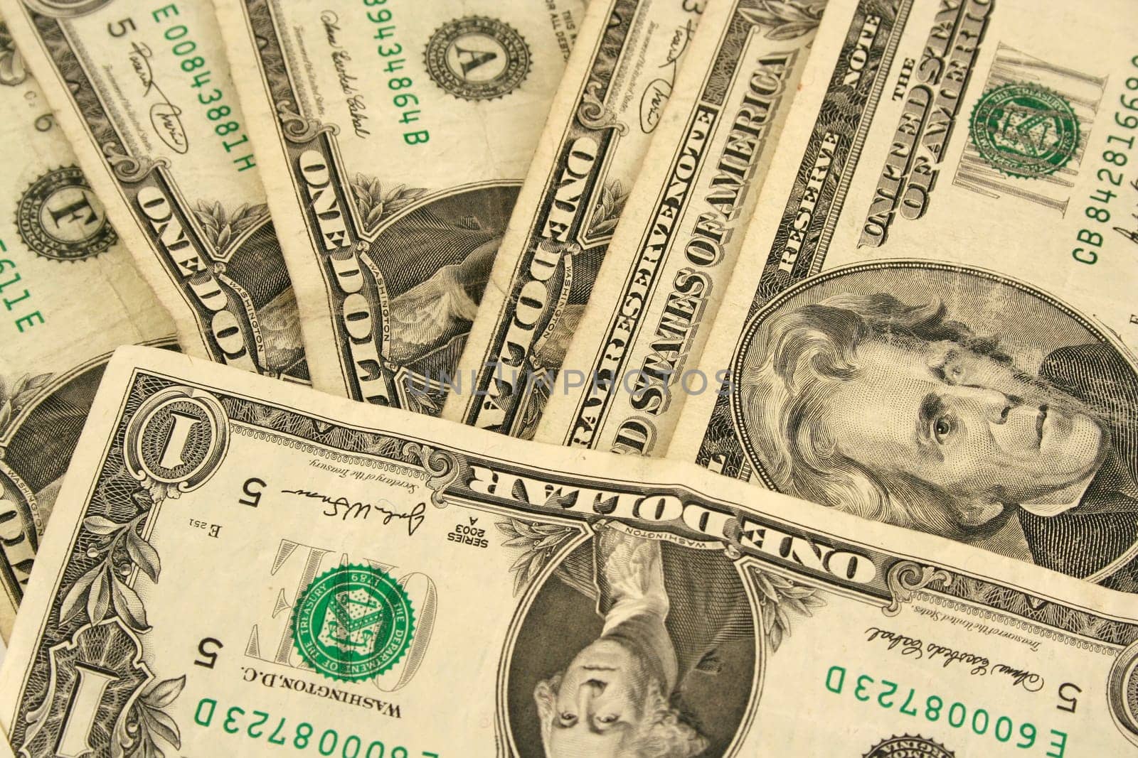 A US Bills Money Background