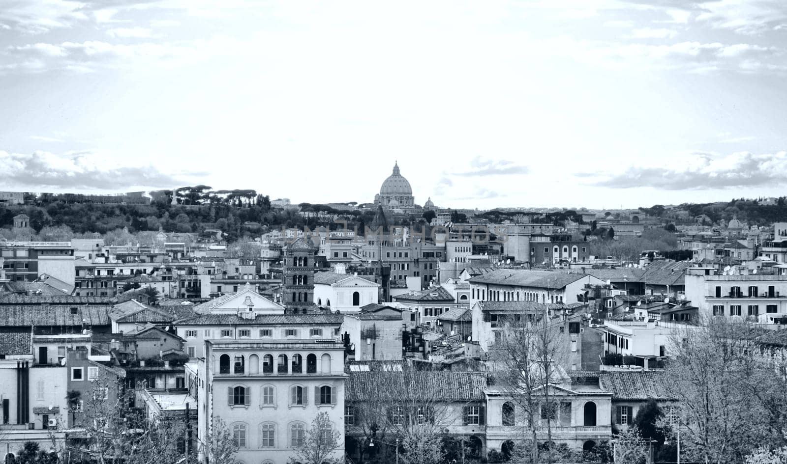 Basilica church of Saint Peter (San Pietro), Rome, Italy - high dynamic range HDR