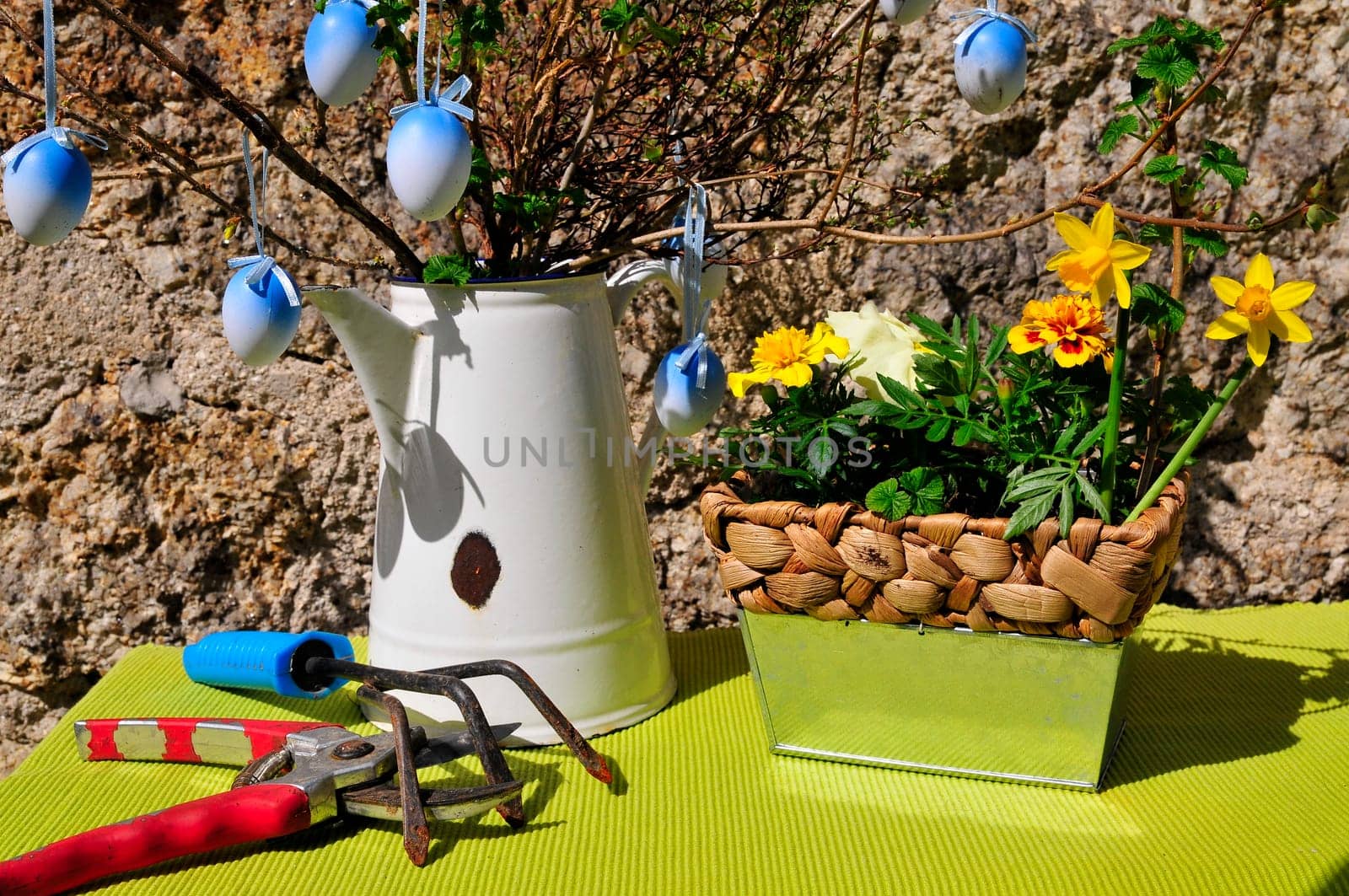 Garden Decoration Easter Spring Plants