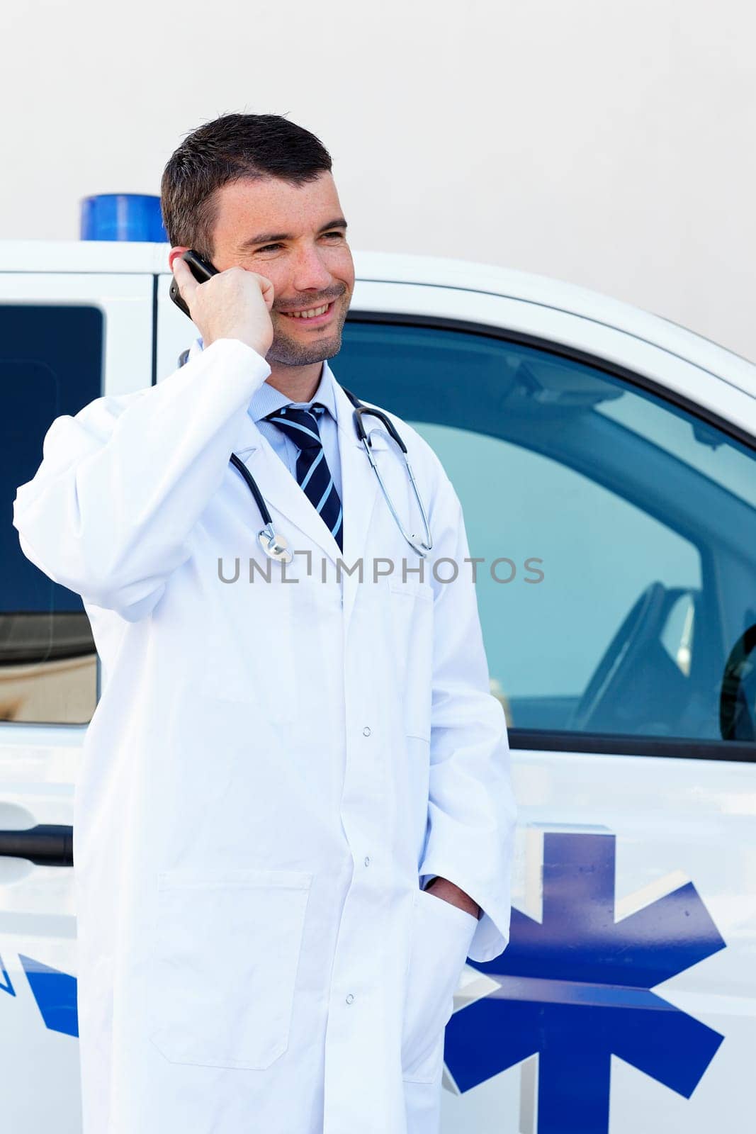 doctor and phone