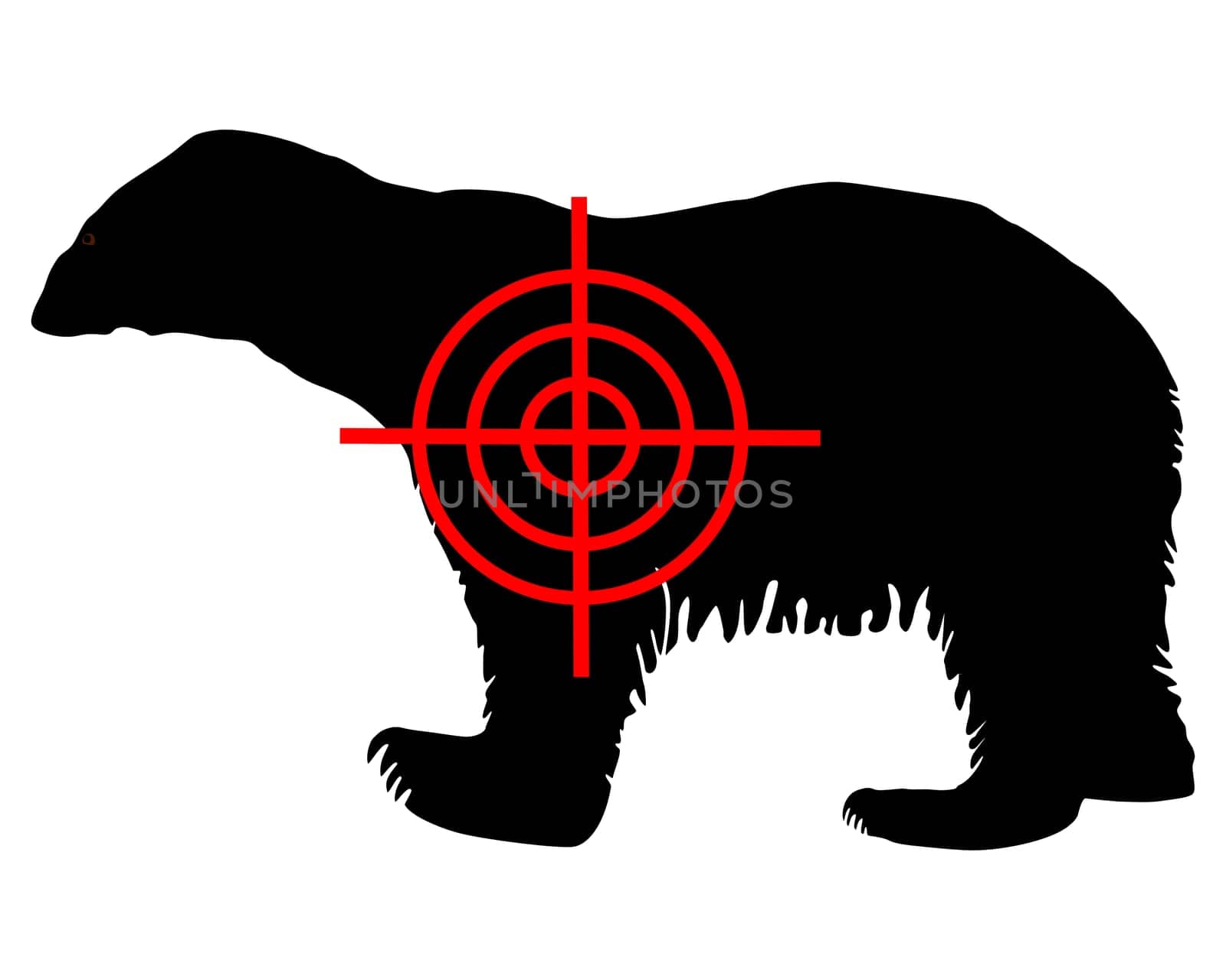 Polar Bear Reticle