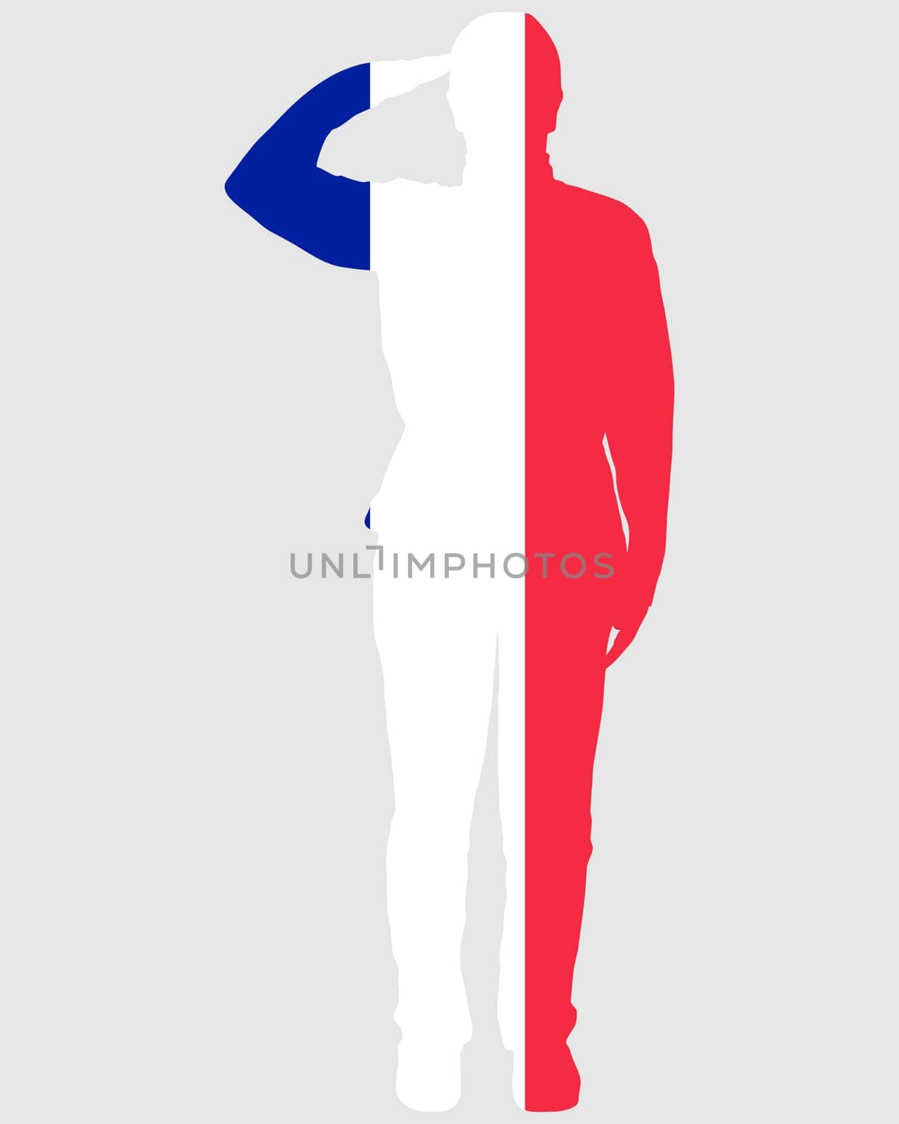 French salute