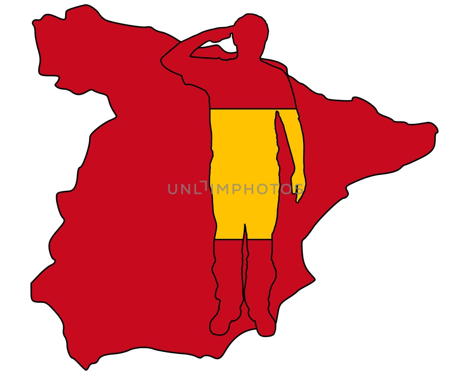 Spanish salute