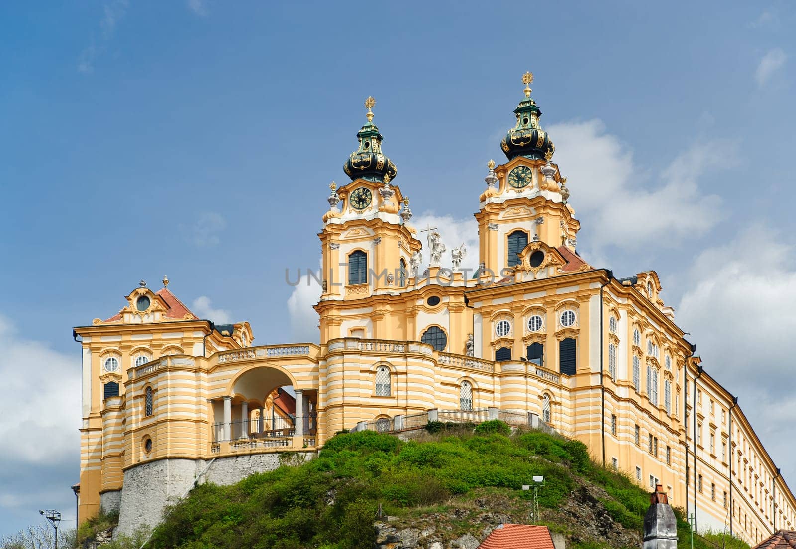 Stift Melk, a famous Abbey in Lower Austria