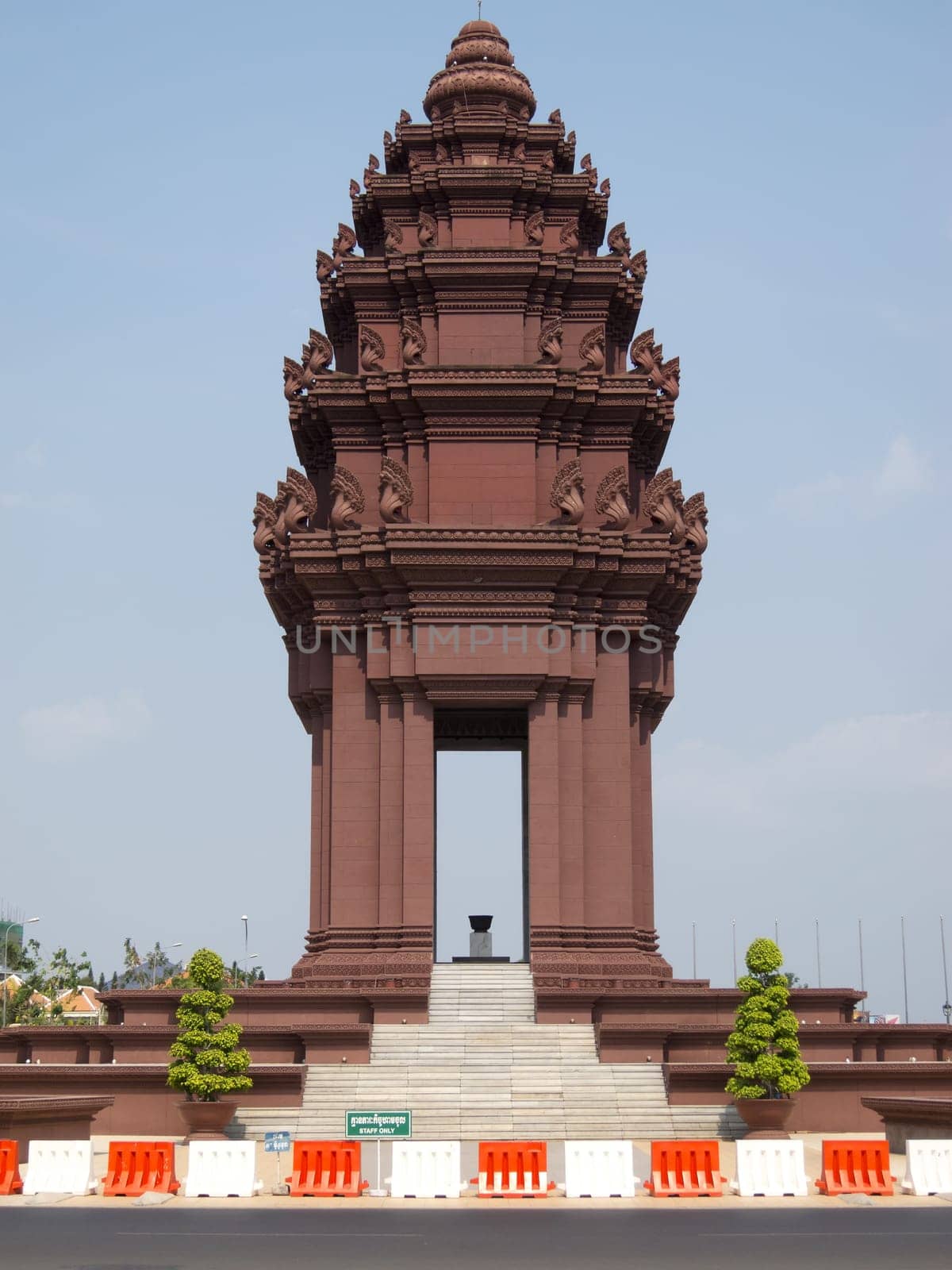 Independence Monument Phnom Penh,landmark of the capital of Cambodia