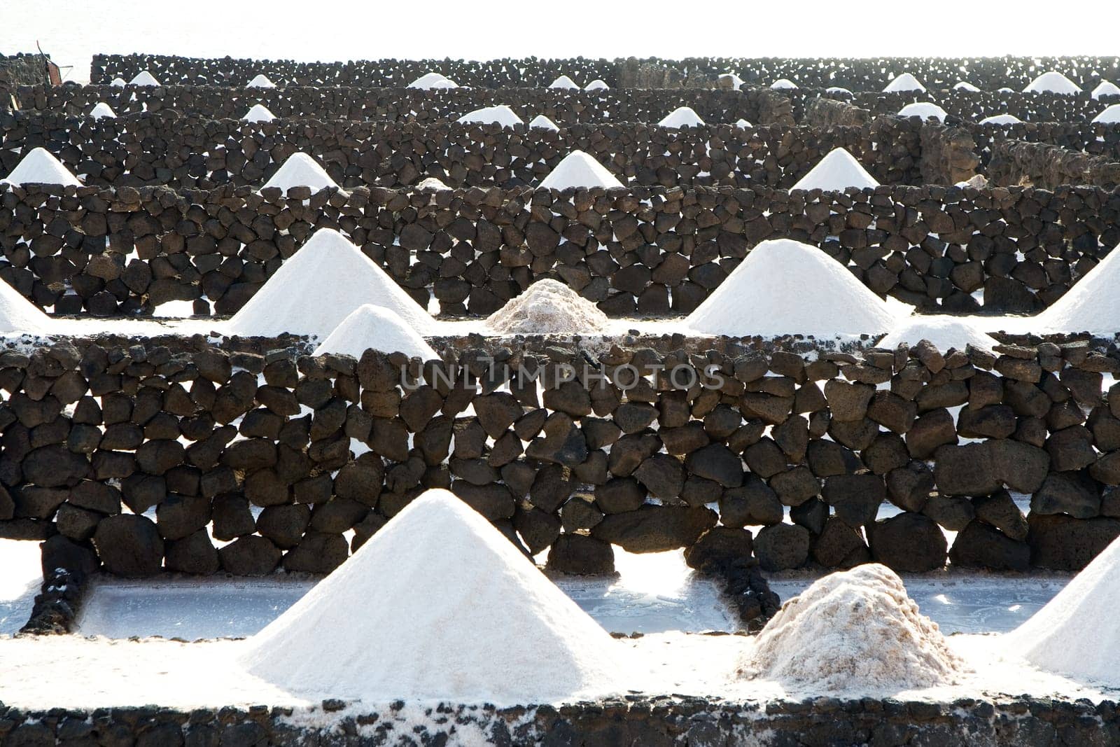 salt refinery in the salinas de Janubio