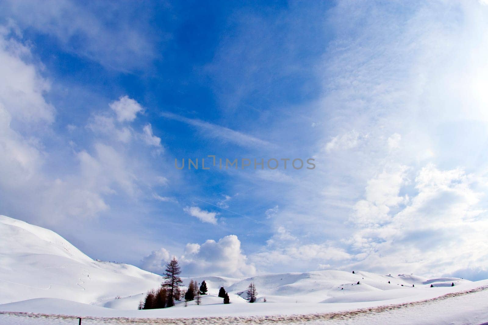 Italy, Dolomite mountains, Sella pass