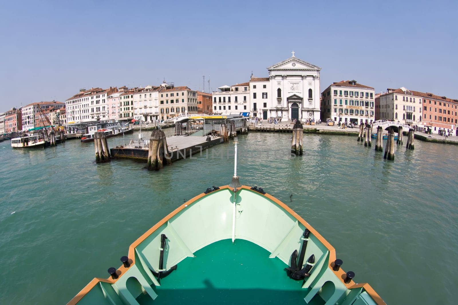 Venice, entering the station marcus place from seaside
