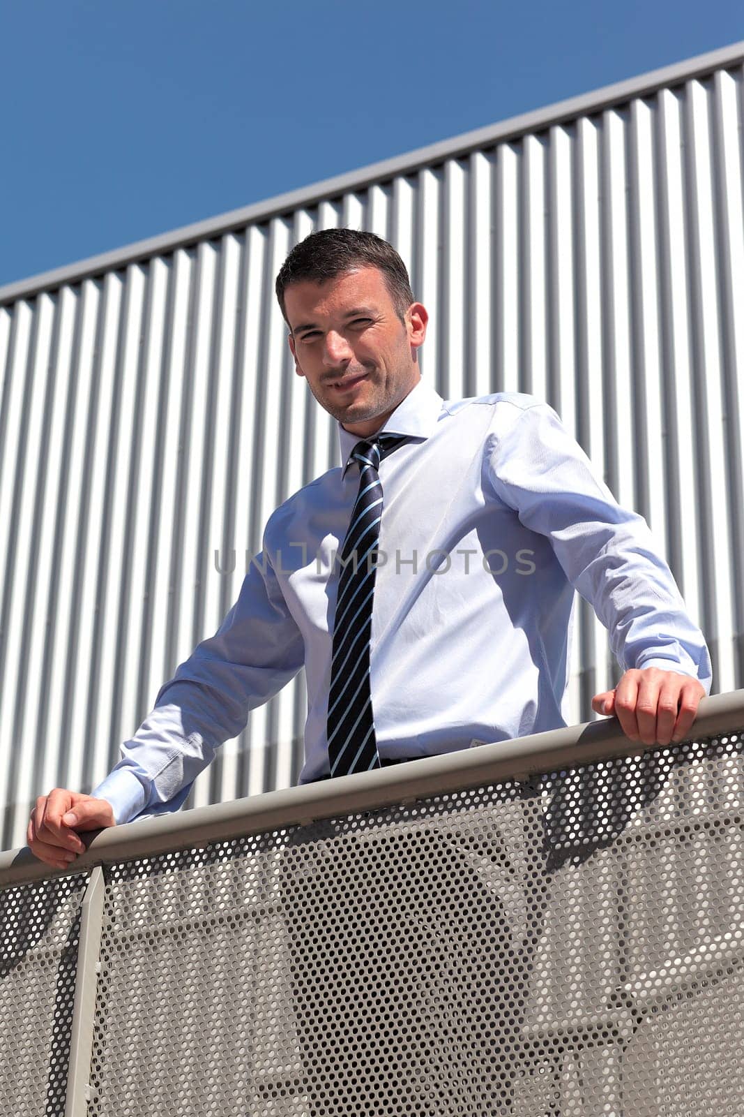 outdoor businessman